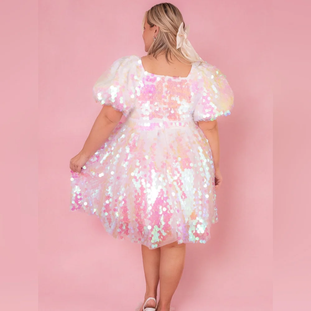 NWT Ivy City Co. Shimmer Dress - Picture 2 of 10